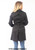 De La Creme Womens Mid Length Belted Mac Coat