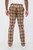 Plaid Slim Fit Trouser Pants SR005