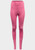 De La Creme - Ladies Pink Mesh Panel Leggings