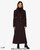 Slim Fit Wool Blend Longline Maxi Coat (1816)