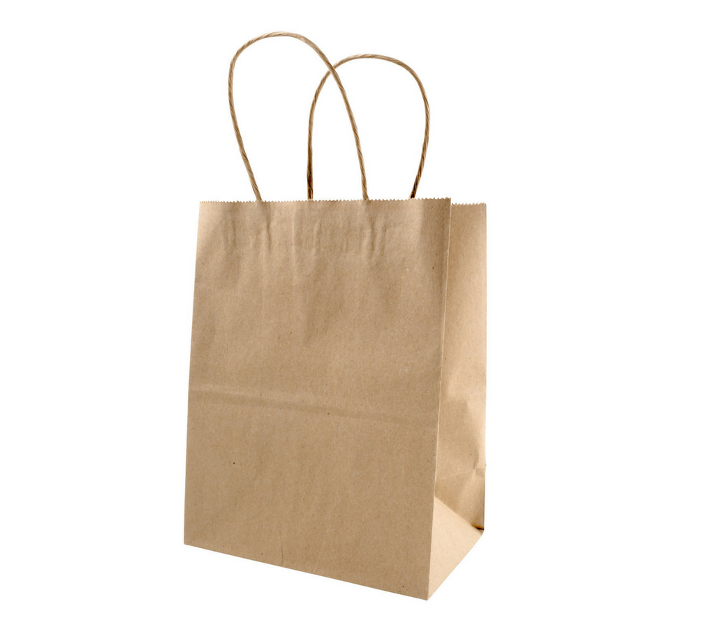 Brown Paper Boutique Bag