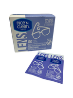 Nice 'N Clean Lens Wipes - 100 Lens Wipes per Box