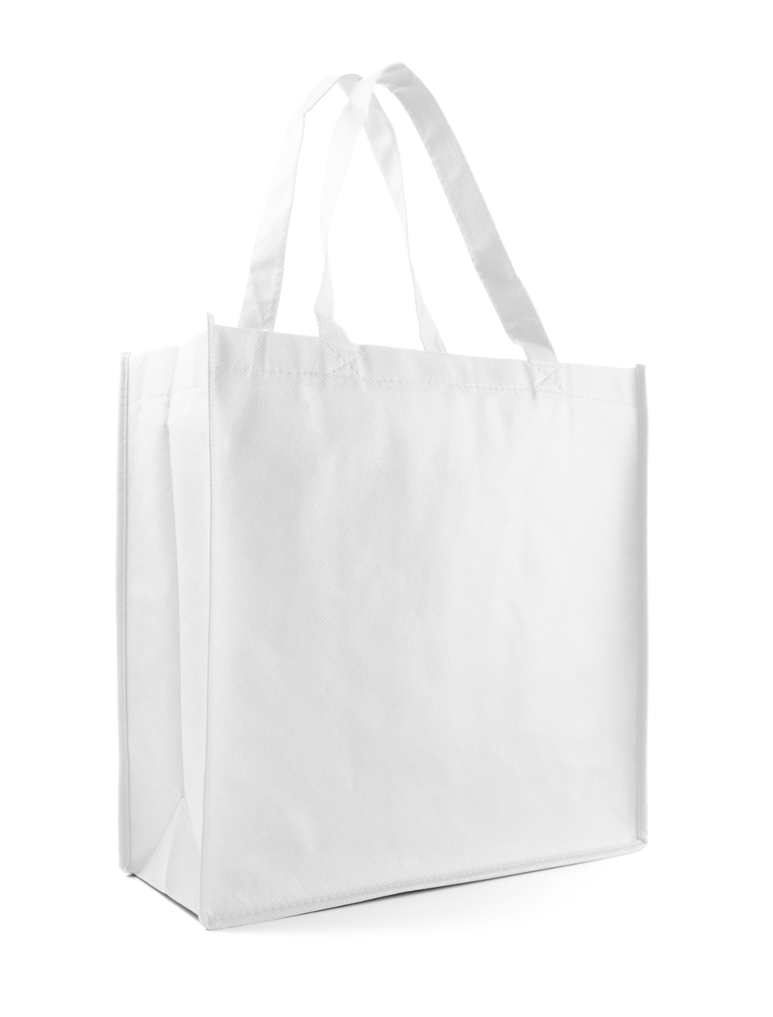 Greenmile 6 Pack White Canvas Tote Bags | Large Cotton Reusable Shopping Bags | Hold 35 lbs | Heavy Duty, Washable, Eco Friendly Biodegradable