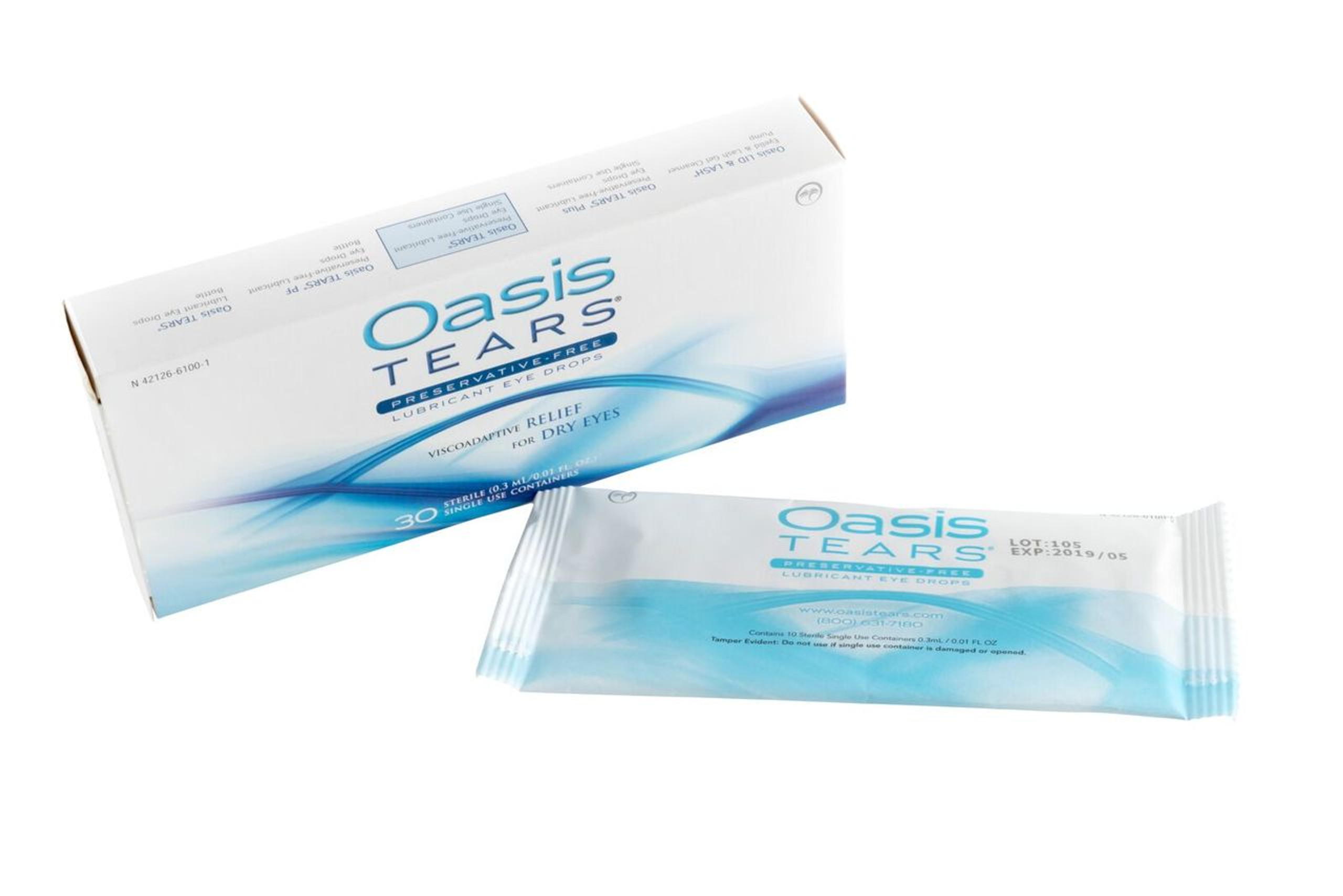 Oasis TEARS PLUS® PreservativeFree Lubricant Eye Drops MH Eye Care