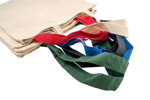Canvas Tote Bag with Colored Handles | MH Eye Care Product