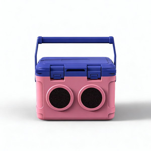 21L Outdoor Portable Picnic Beer Camping Portable Music Ice Cooler Box With Speaker