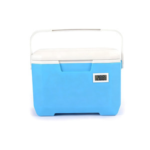 Outdoor Camping Portable Ice Chest Cooler Ice Cooler Box with Thermometer