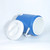 13L Round Camping Ice Bucket with Straw Handle