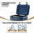 Wholesale New Idea Dry Wet Zoning Plastic Wheels Pull Rod Insulated Box Drawer Cooler Box for Outdoor