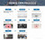 10L Cooler Insulated Ice Box Fishing Outdoor Professional Cooler Box for Camping and Climbing
