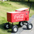 80L Metal Ice Bar Cooler Box With Wheels for BBQ/Party/Picnic
