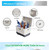 16QT Camping Picnic Barbecue Stall Food Incubator Portable Ice Multifunctional Plastic Cooler Box