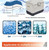 16QT Camping Picnic Barbecue Stall Food Incubator Portable Ice Multifunctional Plastic Cooler Box