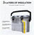 2023 Wholesale Multi-color Portable Heat Preservation Fish Transport Car Travel Camping Refrigerated Igloo Cooler