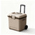24L Wheel Pull Rod Insulation Box 48hours Keep Cool Plastic Cooler Box with Metal Buckle