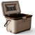25L Metal Handle Hard Plastic Cool Box Durable Outdoors Cooler Box with Silicone Cargo Net
