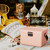 3.8L Mini Camping Portable Cooler Lunch Box Thermal Insulated Ice Chest Hard Cooler Box