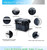 50L Wheeled Hard Cooler Keeps Ice Camping Plastic Portable Picnic Ice Chest Cooler Box With Handle