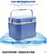 5l Insulated Mini Outdoor Portable Picnic Plastic Insulated Refrigerator Igloo Cooler