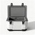 60L Cooler Box Ice Chest Hard Cooling Box Plastic Ice Container with Cup Holder for Fishing