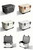 60L Cooler Box Ice Chest Hard Cooling Box Plastic Ice Container with Cup Holder for Fishing
