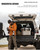 60L Cooler Box Ice Chest Hard Cooling Box Plastic Ice Container with Cup Holder for Fishing