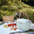 6QT Waterproof Cooler Box Multifunctional Fresh-keeping Long-distance Transport Ice Chest Box with Brick