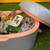 6QT Waterproof Cooler Box Multifunctional Fresh-keeping Long-distance Transport Ice Chest Box with Brick
