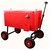 80QT 75L Metal Ice Bar Cooler Box With Wheels for BBQ/Party/Picnic