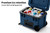Birch Beige Wheel Pull Rod Insulation Box Outdoors Camping Cool Box Hard Convenient Cooler Box with Drawer