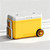 Camping Portable Ice Cooler Box with Wheels 35L Outdoor Picnic Fishing Freeze Cold Cooler Beach Travel Insulated Box