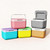 Color Blocked Mini Customizable Commercial Gift Insulated Box 6L Cooler Box with Plastic Handle