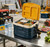 Durable and Portable 16L Insulated Lunch Box Worker Insulated Box Hard Plastic Sided Cooler Box