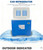 Insulated Plastic Outdoor Fishing Large 28L Flip Type Thermometer Display Ice Box