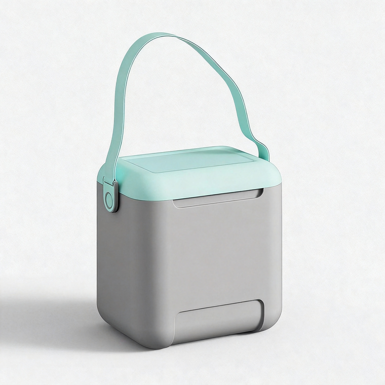 10L Cooler Insulated Ice Box Fishing Outdoor Professional Cooler Box for Camping and Climbing