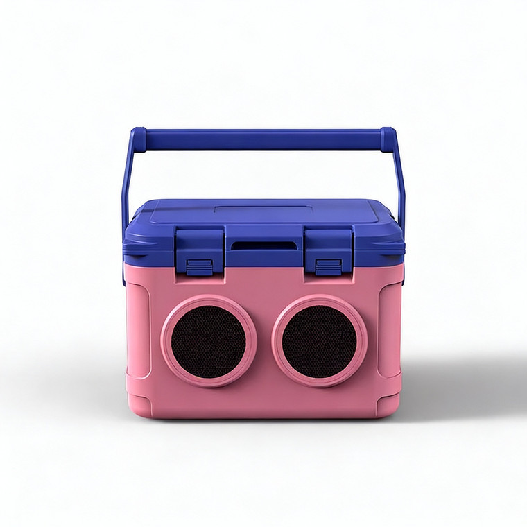 21L Outdoor Portable Picnic Beer Camping Portable Music Ice Cooler Box With Speaker