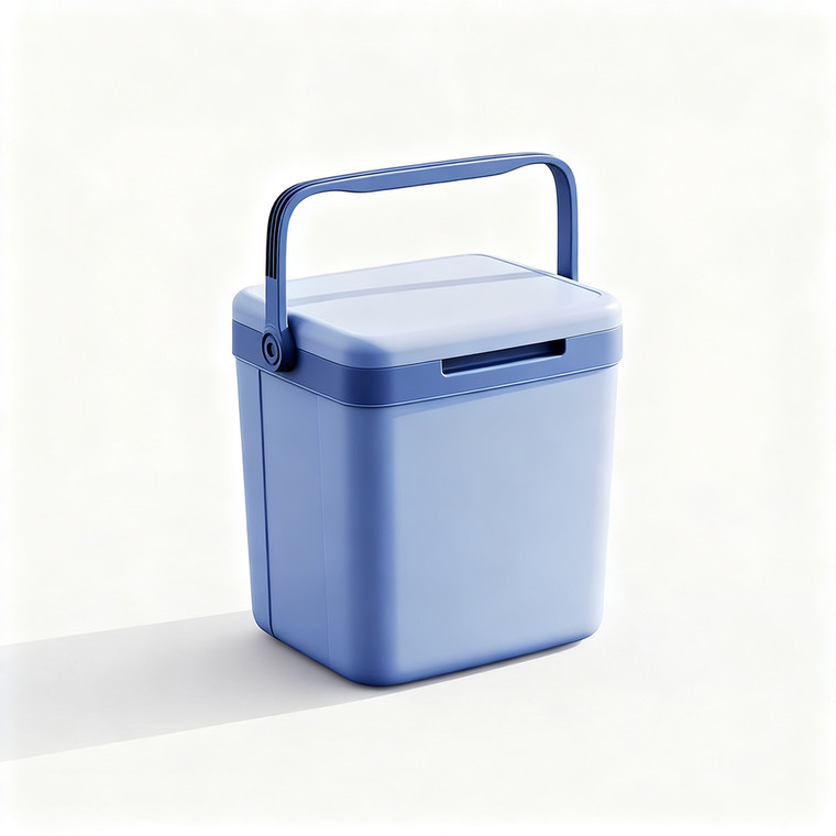 Insulated Portable Cooler for Camping Picnic Fishing Ice Retention Hard Cooler Insulated Box with Heavy Duty Handle