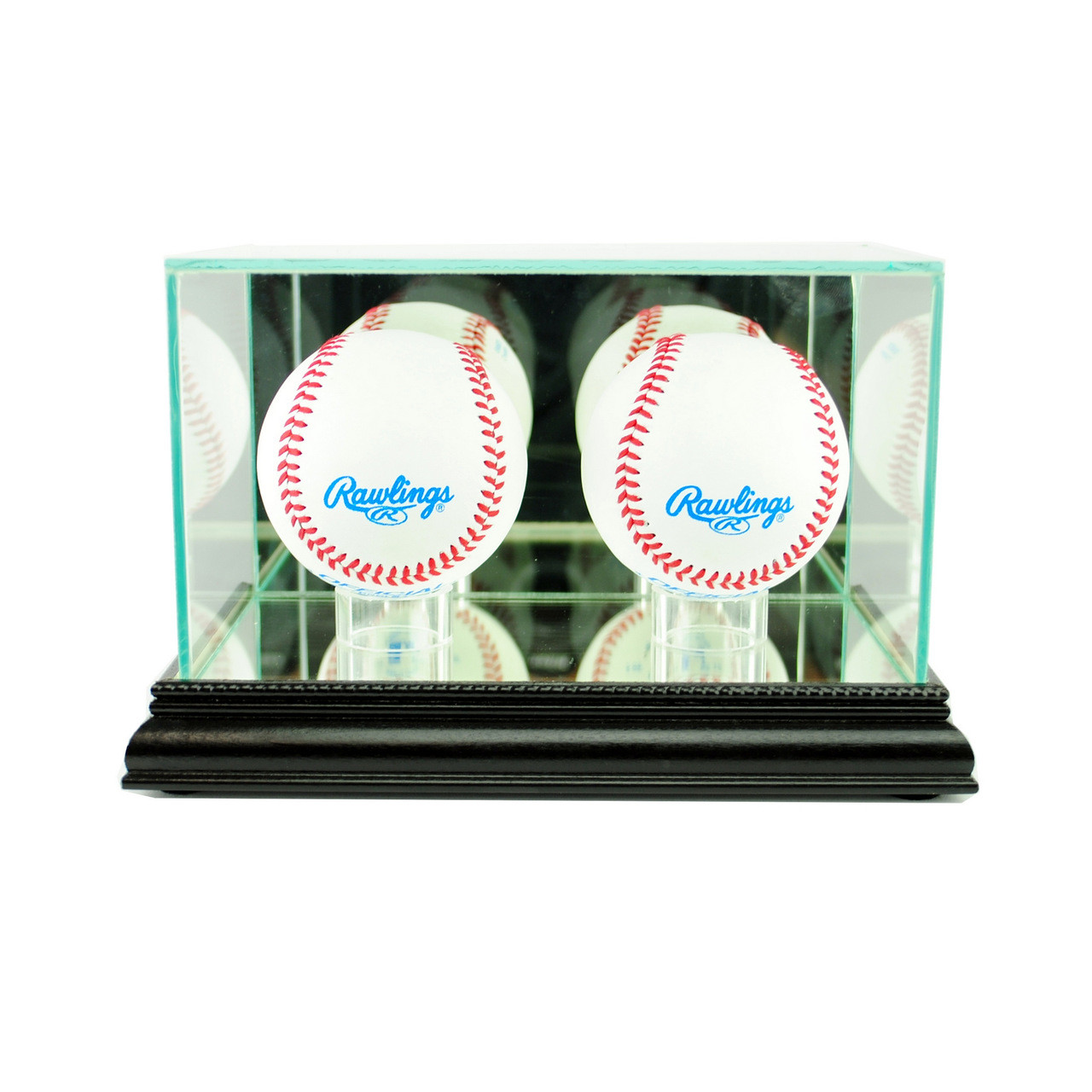 Deluxe Real Glass Baseball Bat Display Case
