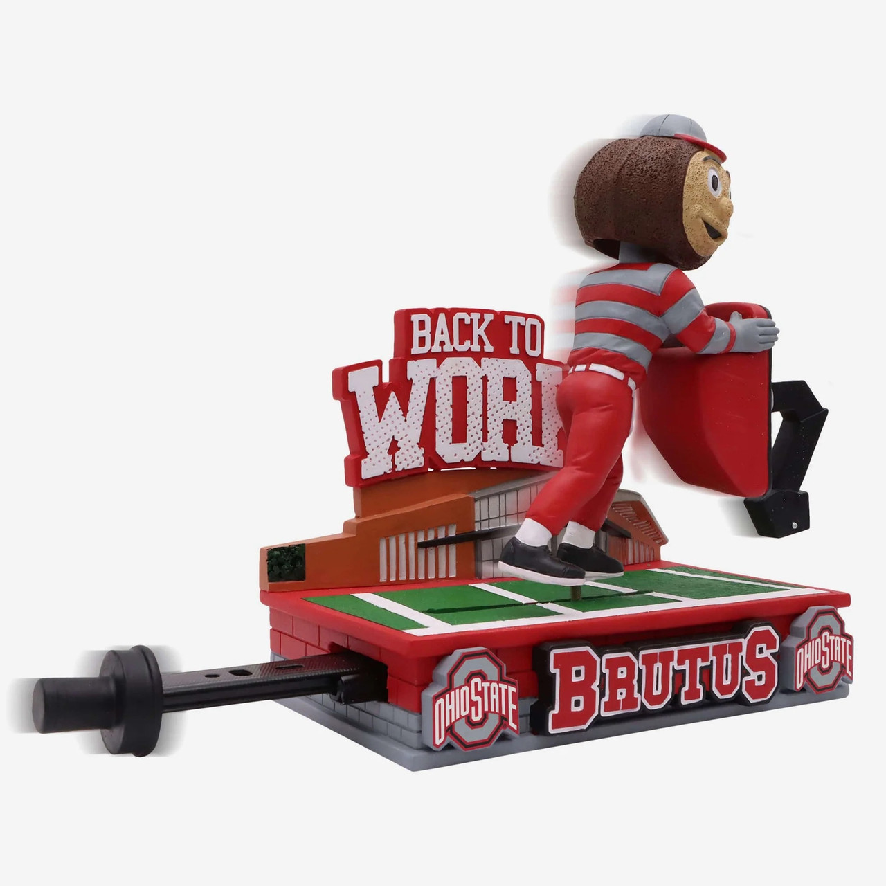 Ohio State Buckeyes Mascot Brutus Buckeye Training Camp