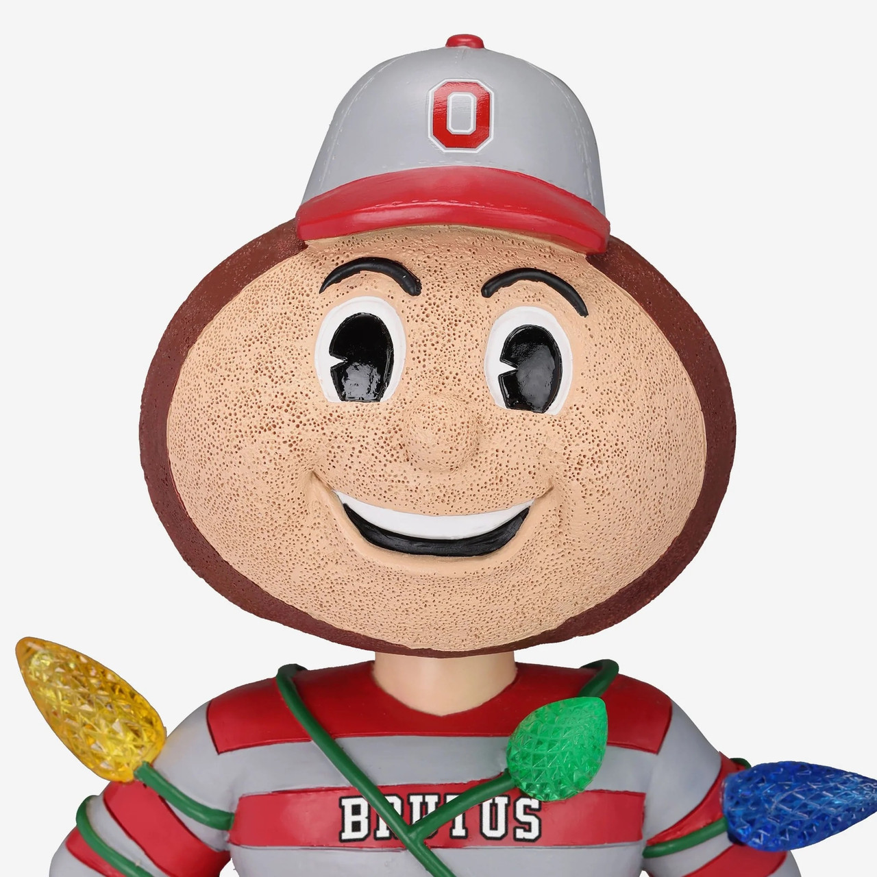 Ohio State Buckeyes Mascot Brutus Buckeye Holiday Flashing Lights