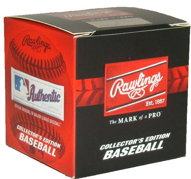 Balle De Baseball Officielle Rawlings - Major League Baseball - Cuir Blanc - Occasion