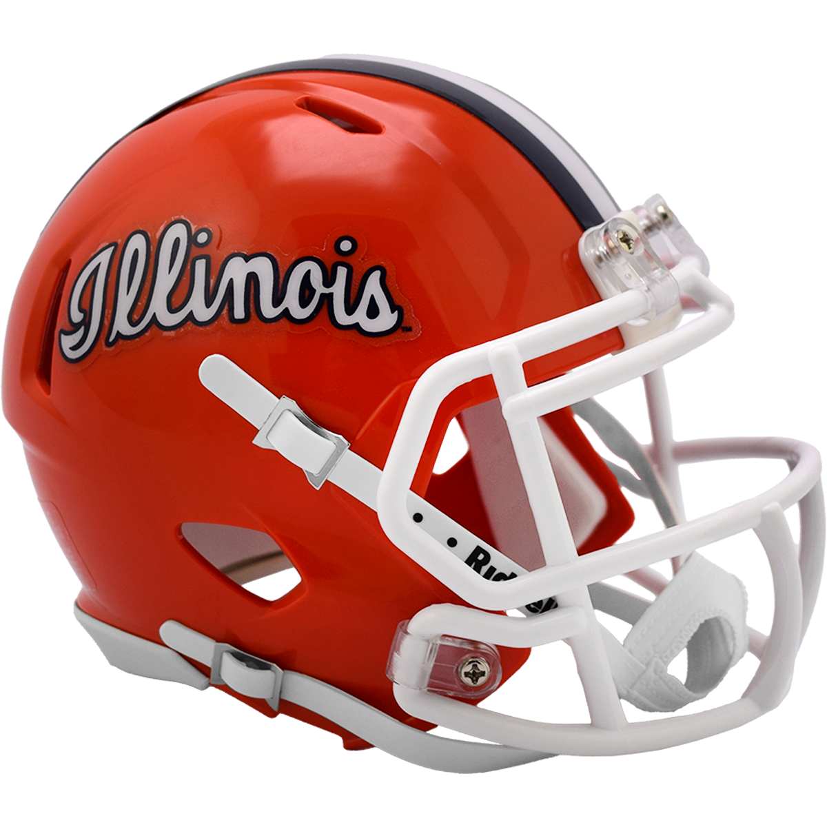 Riddell Illinois Fighting Illini Script Mini Speed Helmet