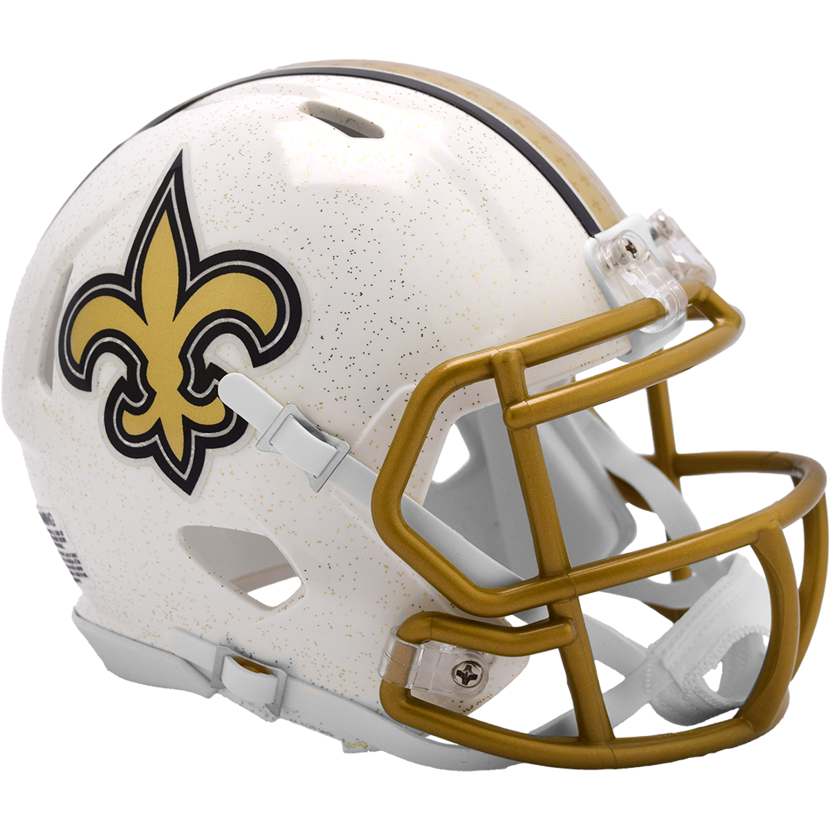 Casque Mini Speed Riddell – New Orleans Saints NFL, Miniature Football Américain