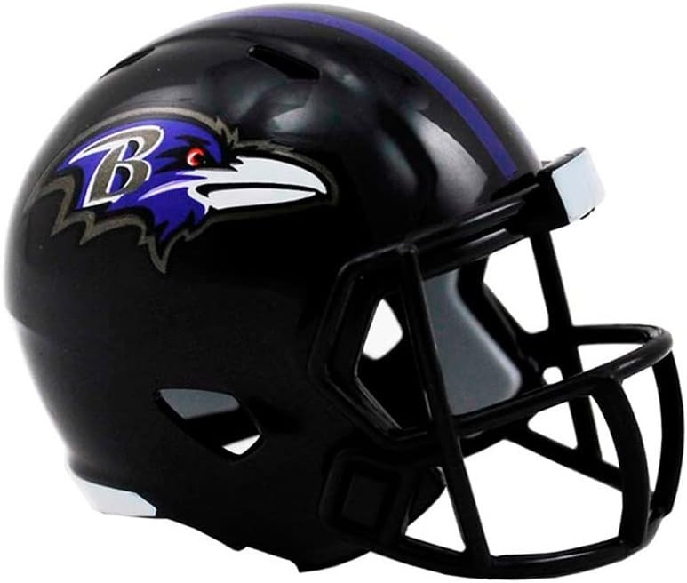Baltimore Ravens Revolution Mini Pocket Pro Size Football Helmet