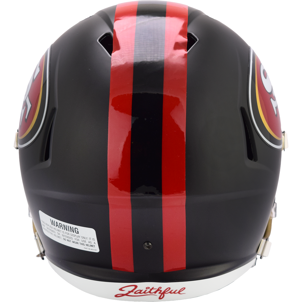 San Francisco 49ers Black 2025 Rivalries Riddell Speed Replica