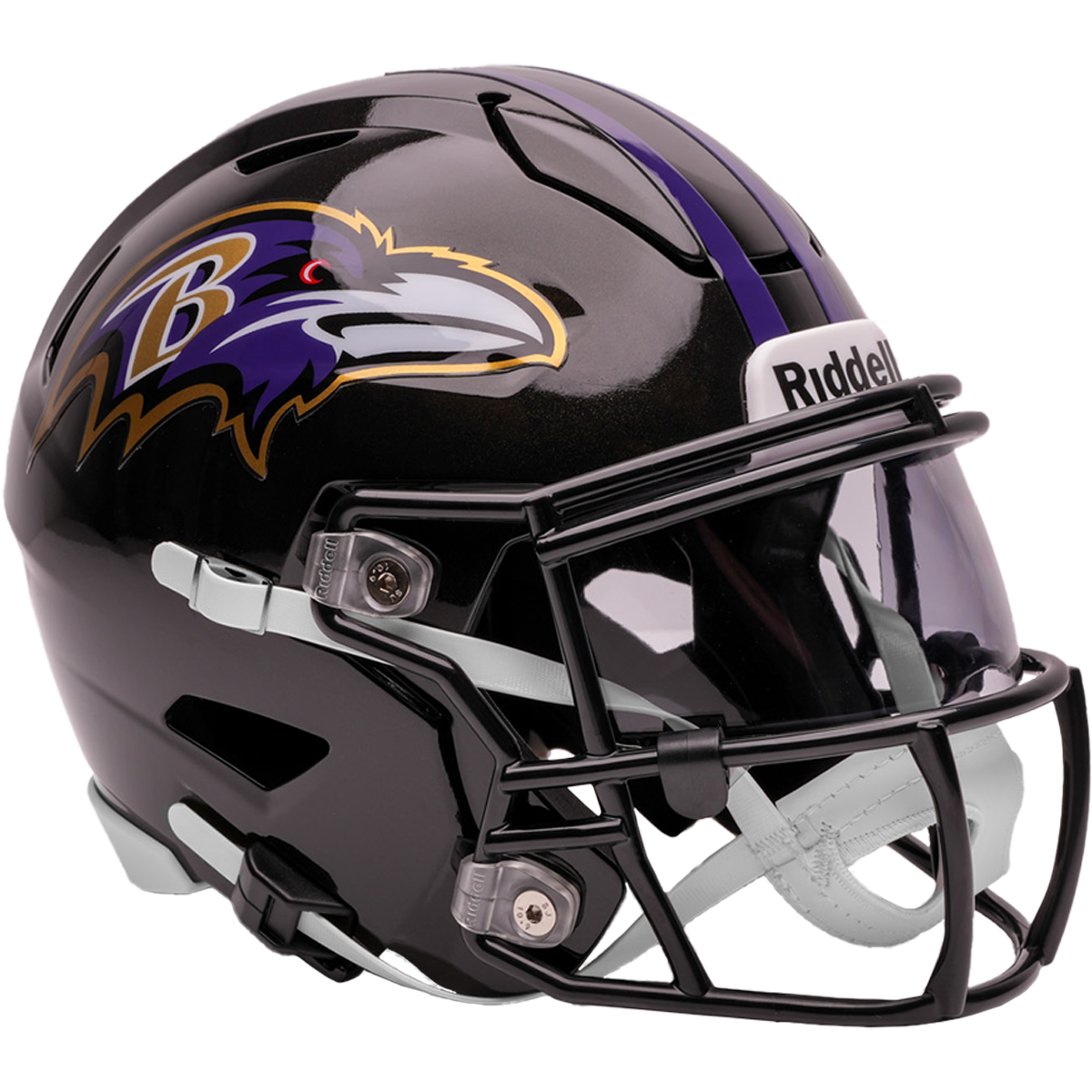 Baltimore Ravens NFL Riddell Mid Size SpeedFlex Football Helmet