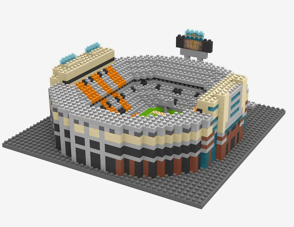 Tennessee Volunteers Neyland Stadium Mini BRXLZ Lego Style