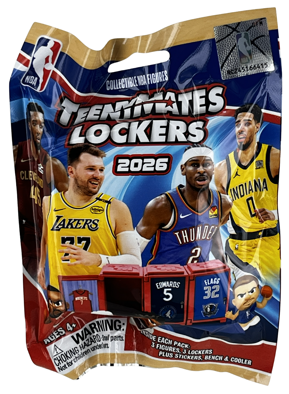 NBA TeenyMates Locker Room Set 2026 Series 11