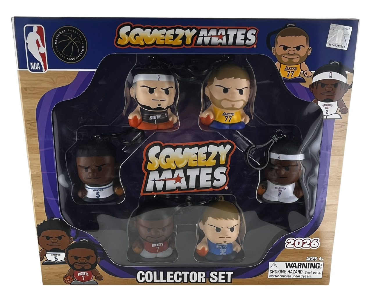 NBA SqueezyMates 6-Figure Set Series 6 - 2026 Version