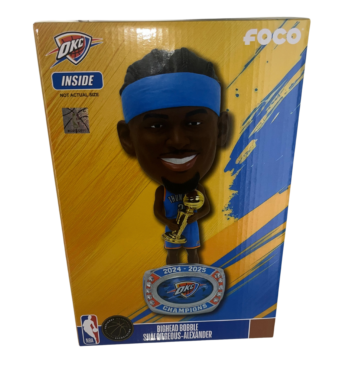 Shai Gilgeous-Alexander Oklahoma City Thunder 2025 NBA Champions